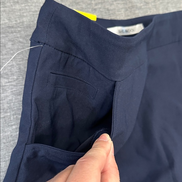 S.C. & CO. Navy Skort - Picture 2 of 5